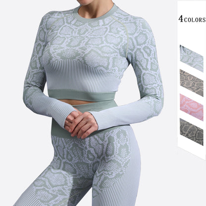 Crop Top Yoga Set