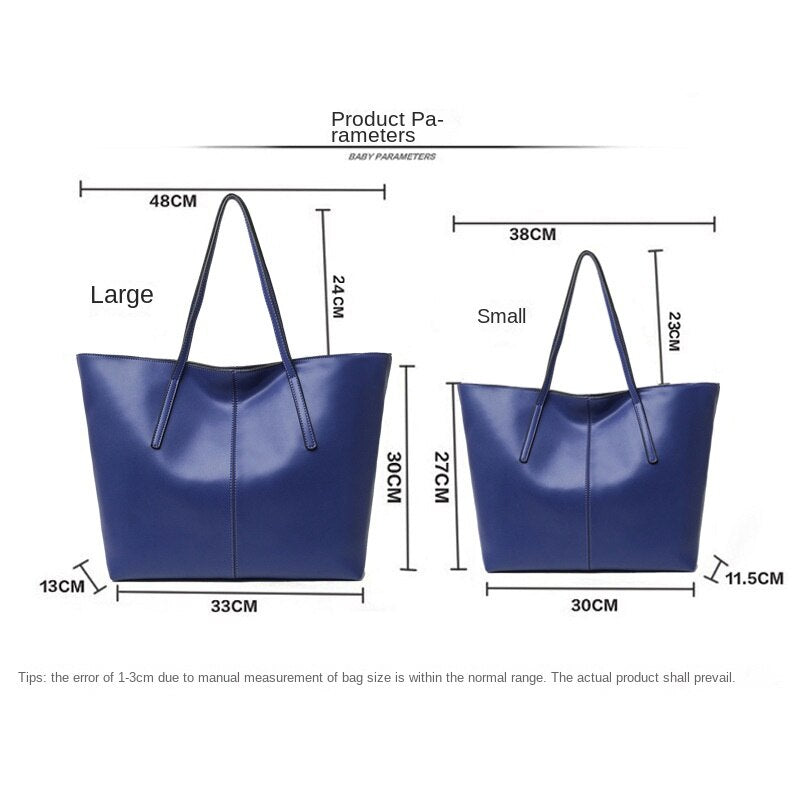Large Capacity Tote Bag ( two sizes)