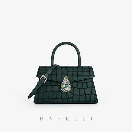Luxury Texture Messenger Handbag